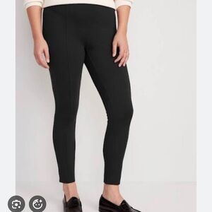 Old Navy Black Extra High-Waisted Stevie Pants
